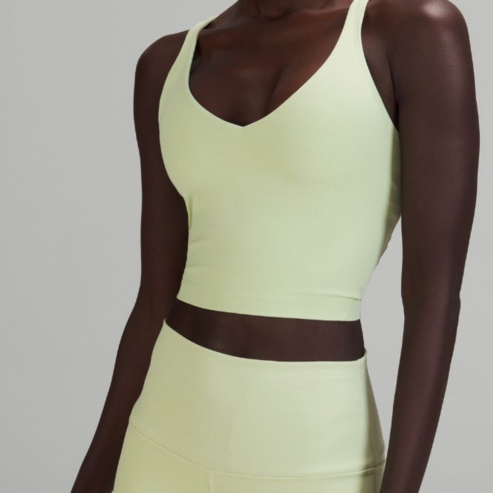 Lululemon Align Cropped Tank Creamy Mint